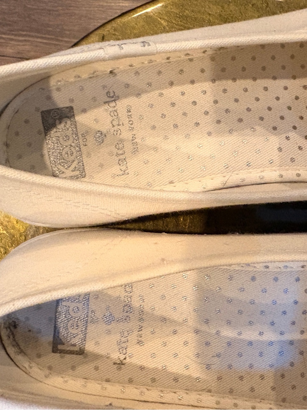 Kate Spade Women's Embellished Slip-On Sneakers - White - Picture 5 of 6